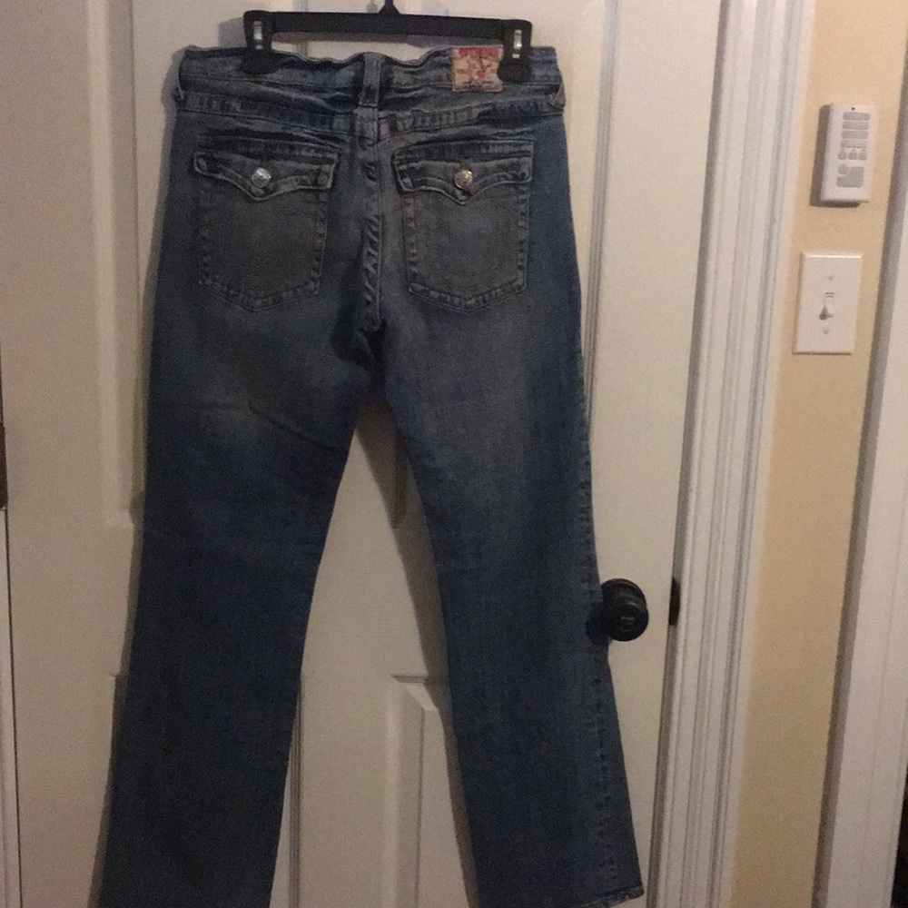 True religion jeans Jimmy big T row seat 33 x 30 stretch jeans